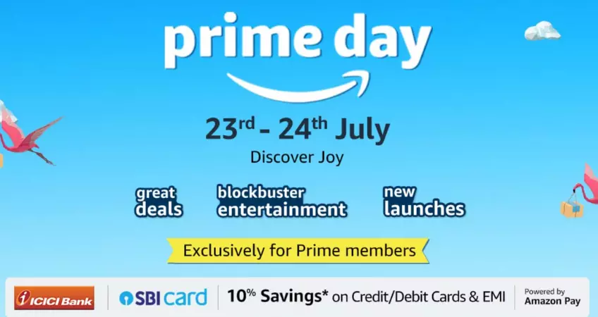 Prime day sale in Amazon