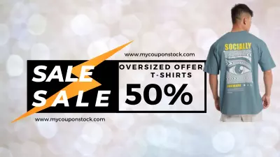 Oversized TShirts : Amazing Offers Awaits !