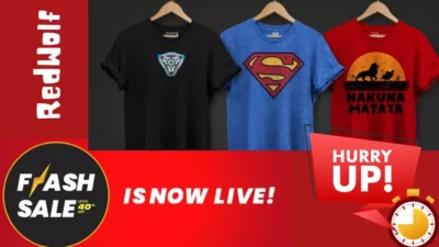 Red wolf Flash Sale